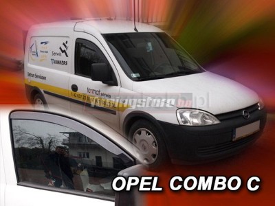 Ветробрани за Opel Combo C 2001-2011 за предни врати - Heko