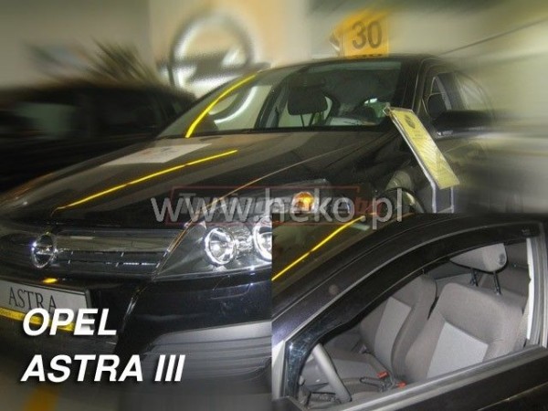 Ветробрани за Opel Astra H хечбек 5-врати 2004-2009 за предни врати - Heko