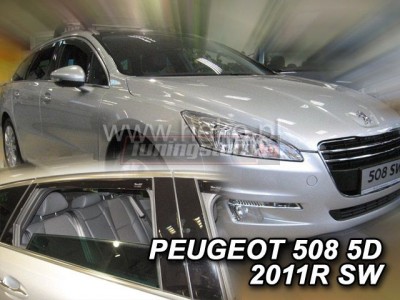 Ветробрани за Peugeot 508 комби 2011-2018 за предни и задни врати - Heko