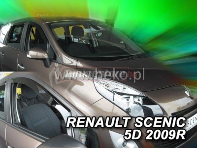 Ветробрани за Renault Scenic III 2009-2016 за предни врати - Heko