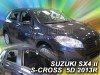 Ветробрани за Сузуки SX4 S-Cross от 2013 година - предни и задни