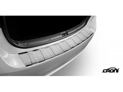 Протектор за задна броня за BMW 3 F30 FL седан 2015-2018 - модел Trapez / Croni