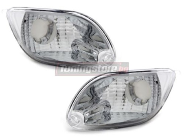 Кристални мигачи за Ford Focus - хром Кристални мигачи за Ford Focus - хром