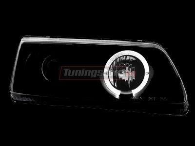 Кристални фарове за Honda CRX Angel Eyes(1988 - 1989) - черни Кристални фарове за Honda CRX Angel Eyes(1988 - 1989) - черни