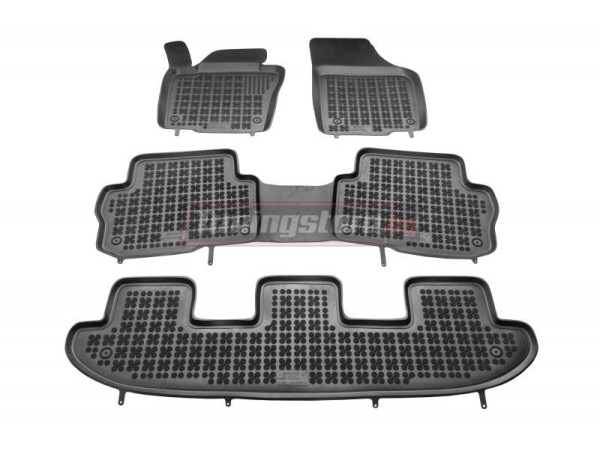 Гумени стелки леген за VW Sharan II 7-местен 2010-2022 - Rezaw-Plast