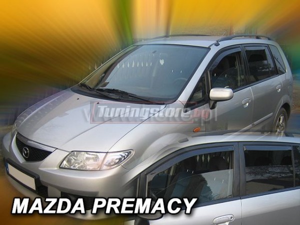 Ветробрани за Mazda Premacy 1999-2005 за предни врати - Heko