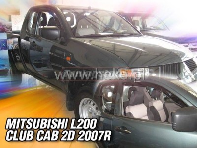 Ветробрани за Mitsubishi L200 club cab от 2006 до 2015 година за предни врати