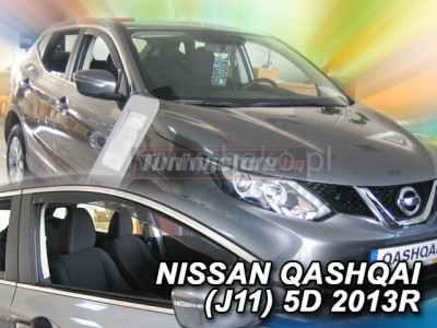 Ветробрани за предни врати Nissan Qashqai II J11, 5 врати след 2013 година. -> за предните врати