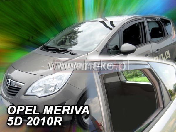 Ветробрани за Opel Meriva B 2010-2017 за предни и задни врати - Heko