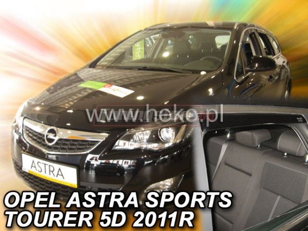 Ветробрани за Opel Astra J комби Sports Tourer 2009-2015 за предни врати - Heko