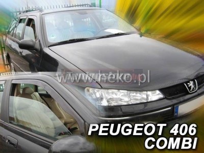 Ветробрани за Peugeot 406 комби 1995-2004 за предни врати - Heko