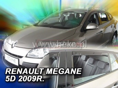 Ветробрани за Renault Megane Grandtour от 2008г за предни и задни врати