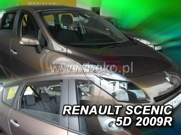 Ветробрани за Renault Scenic III 2009-2016 за предни и задни врати - Heko