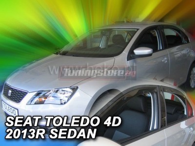 Ветробрани за Сеат Толедо IV седан 4D 2013R-> (+OТ) за предни и задни врати