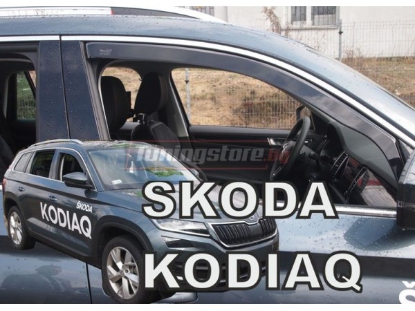 Ветробрани за Skoda Kodiaq от 2016г за предни врати - Heko
