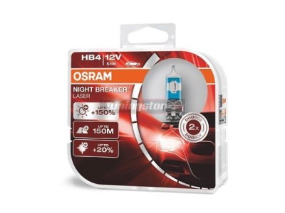 Крушки HB4 12V 51W Osram Night Breaker Laser - комплект