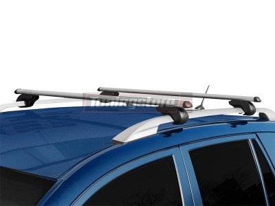Алуминиев багажник за Daewoo Matiz хечбек с рейлинги 01г-05г - Carface