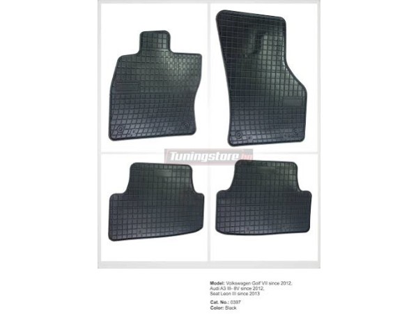 Гумени стелки за VW Golf 7 2012-2019 - Frogum