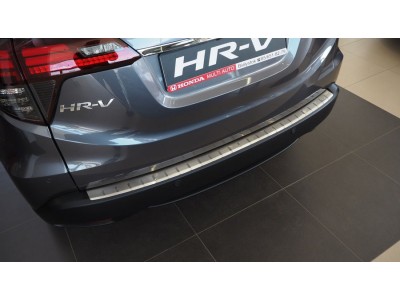 Протектор за задна броня за Honda HR-V II 2015-, двуслоен - серия 25 / Alu-Frost
