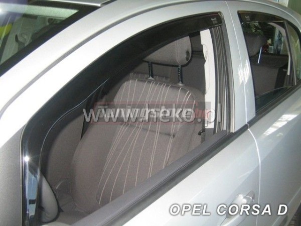 Ветробрани за Opel Corsa D 5-врати 09/2006-2014 за предни врати - Heko