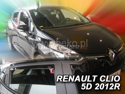 Ветробрани за Renault Clio от 2012 година за предни и задни врати