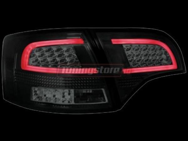 LED стопове за Audi A4 Avant B7 комби - черни