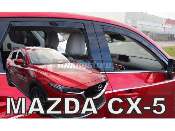 Ветробрани за Mazda CX-5 от 2017г за предни и задни врати - Heko