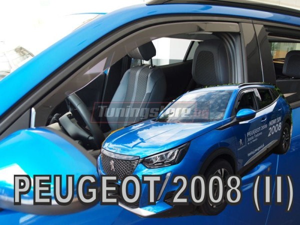 Ветробрани за Peugeot 2008 2 от 2019г за предни врати - Heko Ветробрани за Peugeot 2008 2 от 2019г за предни врати - Heko