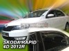 Ветробрани за Skoda Rapid седан от 2012г за предни и задни врати - Heko