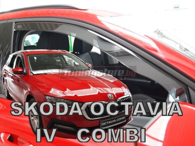 Ветробрани за Skoda Octavia 4 комби от 2020г за предни врати - Heko