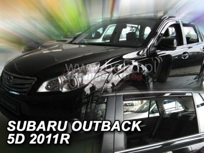 Ветробрани за Subaru Outback 2009-2014 за предни врати - Heko
