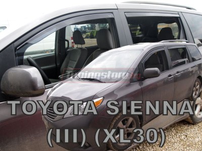 Ветробрани за Toyota Sienna XL30 2010-2020 за предни и задни врати - Heko