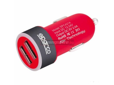 USB зарядно за телефон Sparco SPC4214