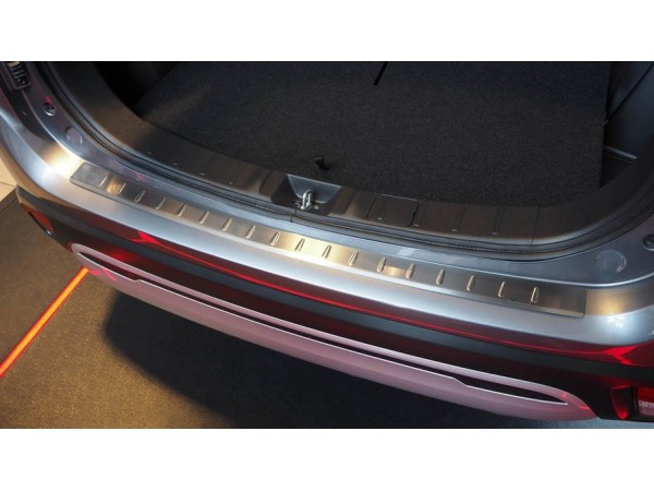 Протектор за задна броня за Mitsubishi Outlander III FL 2015-2021 /не пасва за модела с parking sensors/, матов - серия 50 - Alu-Frost