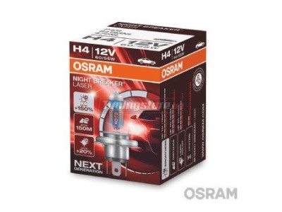 Крушка H4 12V 60/55W Osram Night Breaker Laser next generation