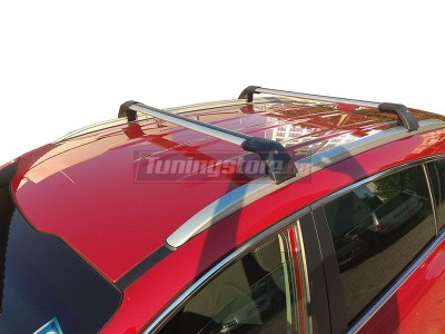 Багажник напречни греди за BMW с вградени надлъжни релси - Със заключване