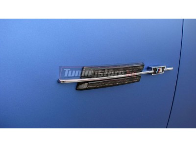 Диодни мигачи за BMW E90 M-LOOK (03-05) - черни