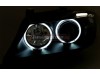 Кристални фарове Angel Eyes за BMW E90 (2005 - 2009) - черни