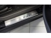 Протектори за прагове за Opel Crossland X / Crossland X FL 2017-, метални - серия 08 / Alu-Frost