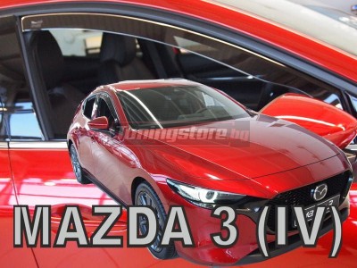 Ветробрани за Mazda 3 BP хечбек от 2019г за предни врати - Heko