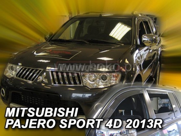 Ветробрани за Mitsubishi Pajero Sport 4-вр от 2013 година за предни и задни врати