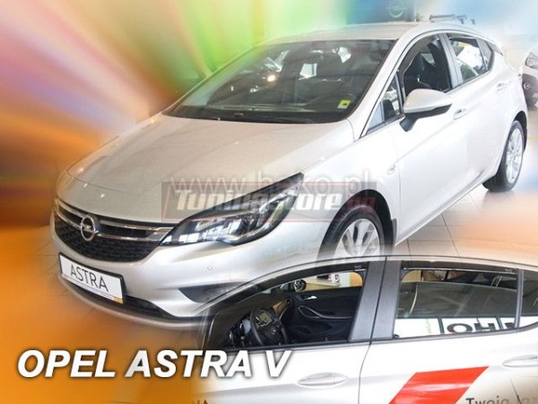 Ветробрани за Opel Astra K хечбек от 2015г за предни и задни врати - Heko
