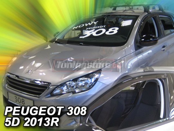 Ветробрани за Peugeot 308 комби от 2013г за предни врати - Heko