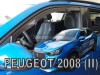 Ветробрани за Peugeot e-2008 от 2019г за предни врати - Heko