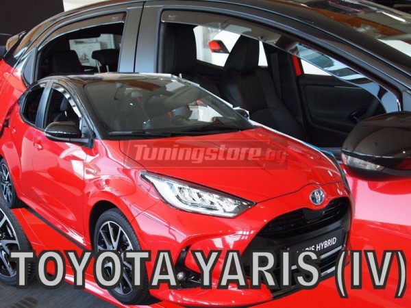 Ветробрани за Toyota Yaris 4 от 2019г за предни и задни врати - Heko