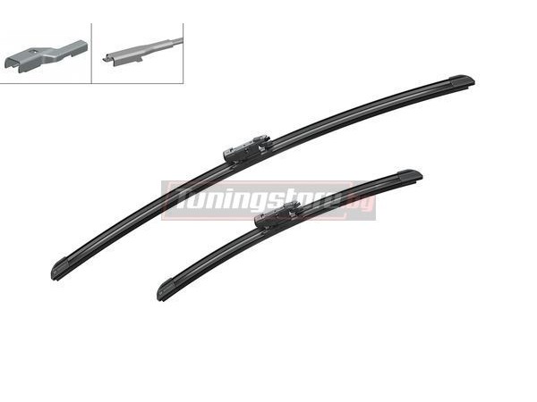 Комплект чистачки за Nissan Qashqai 2007-2014г - Bosch Aerotwin 600/380 мм
