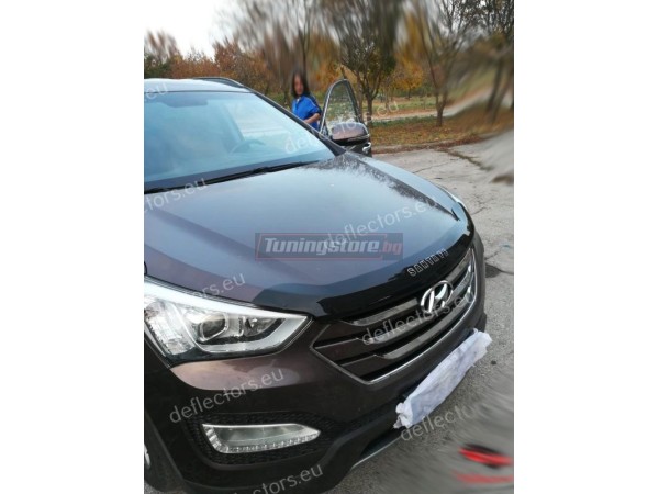 Дефлектор за Hyundai Santa Fe от 2012г къс - Vip Tuning