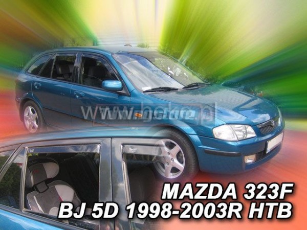 Ветробрани за Mazda 323F BJ хечбек 1998-2003 за предни и задни врати - Heko