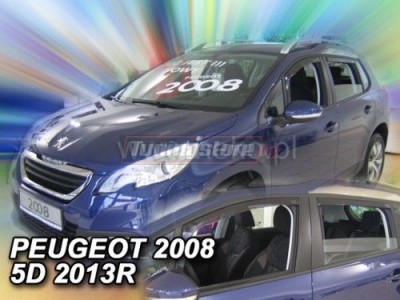 Ветробрани за Peugeot 2008 от 2013г за предни и задни врати - Heko