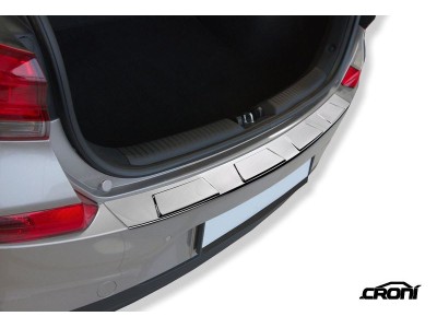 Протектор за задна броня за Audi Q7 II 4M 2015-2019 - модел 4 Trapez / Croni